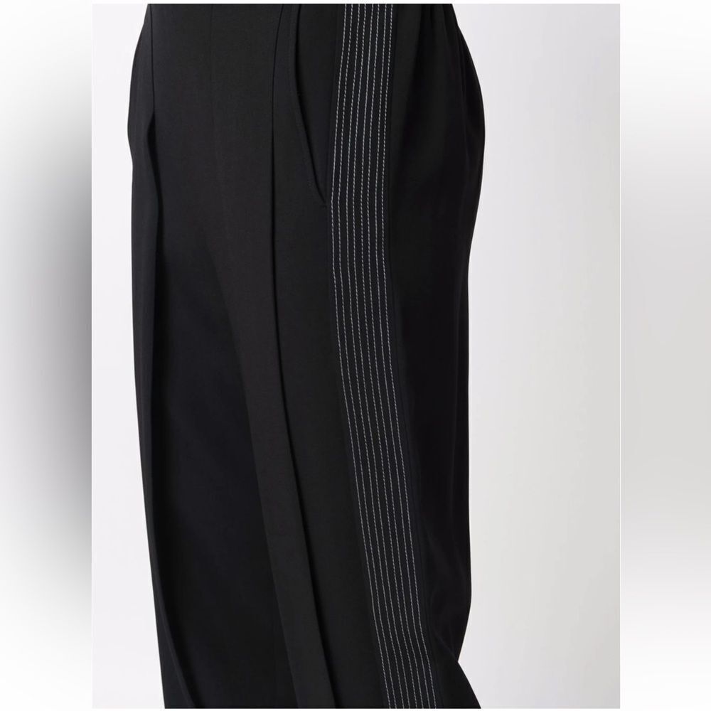 $975 Stella McCartney contrast-stitch pants trousers NWT - Picture 5 of 9